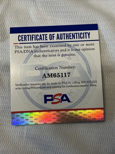 Teoscar Hernandez Signed Seattle Mariners Jersey PSA DNA Coa Autographed - Picture 6 of 6