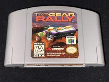 Top Gear Rally (Nintendo 64, 1997) Cleaned / Tested / Authentic N64
