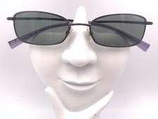 Vintage Nautica Catamaran Purple Metal Oval Sunglasses FRAMES ONLY