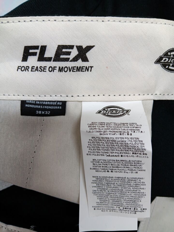 Dickies Original 874 Original Fit Work Pants NWT Black 38x32 | eBay