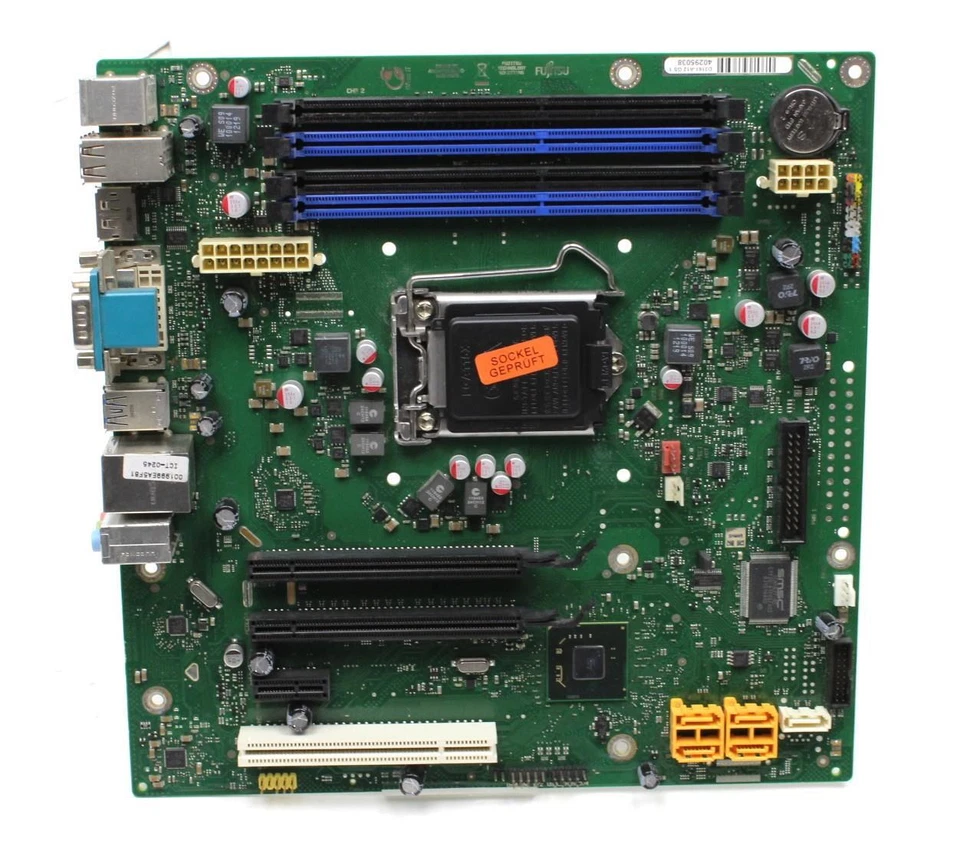 Fujitsu D3161-A12 GS 1 Intel Q75 Mainboard Micro ATX Sockel 1155 #304477