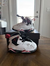 Jordan True Flight TD White/Black-Varsity Red 5c Toddler - New
