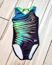 BEAUTIFUL GK Elite Gymnastics Dance Leotard XS Adult Extra Small OLYMPIC REPLICA