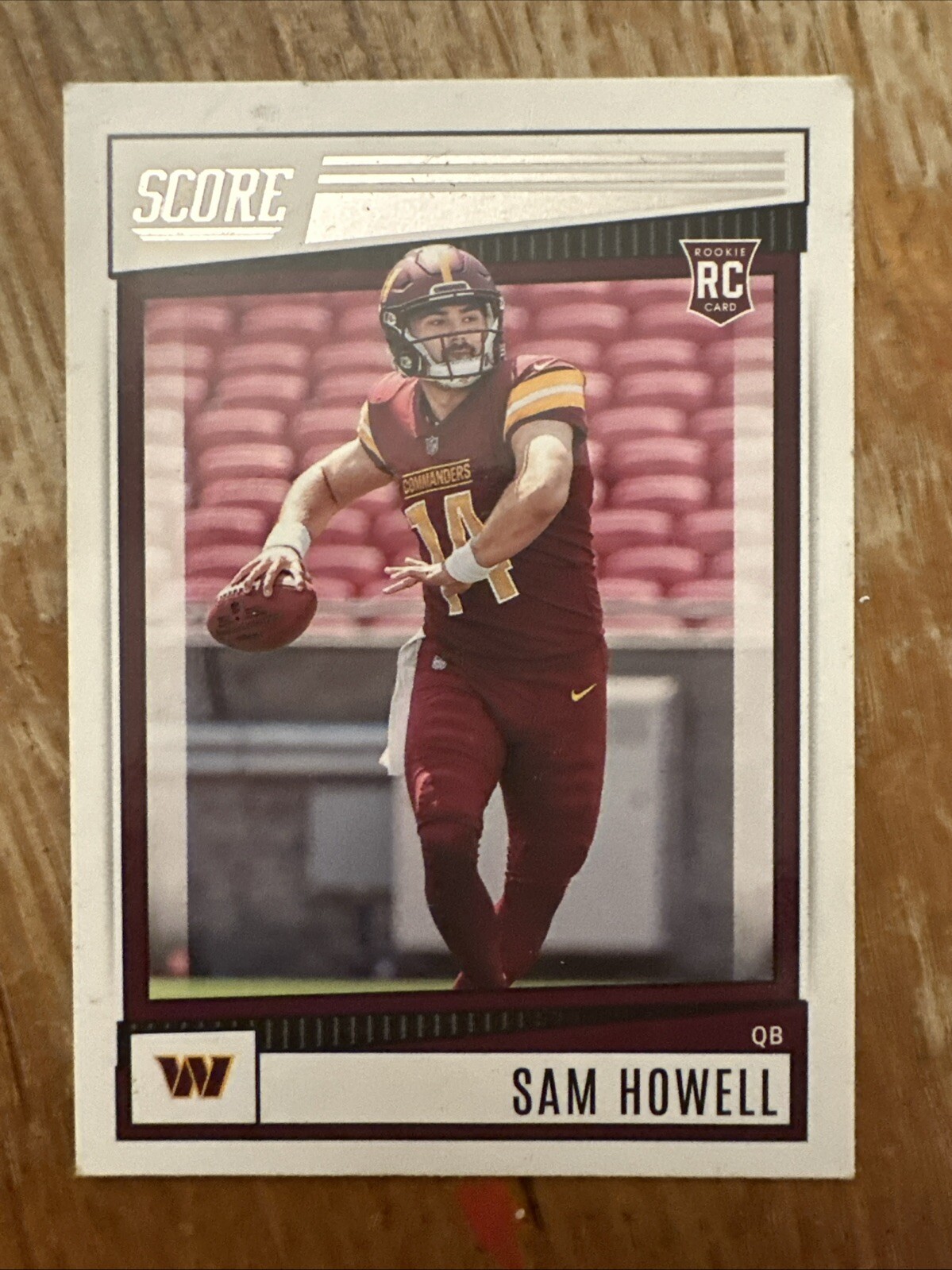 2022 Score - Rookies #304 Sam Howell (RC)