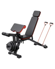 Weight Bench Sit up Bench for Home Gym Strength Training Workout Adjustable
