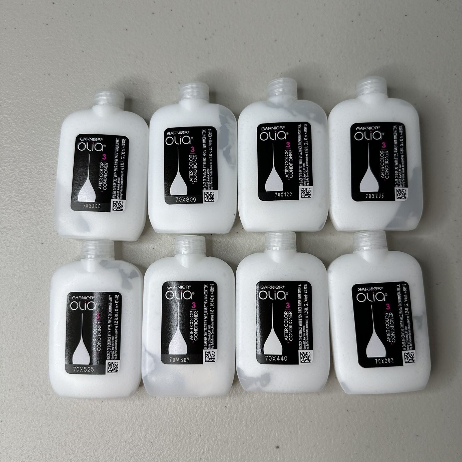 8 Lot Garnier Olia After Color Conditioner 1.35 oz Hair Step 3 eBay