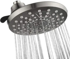 8 Inch Rain Shower Head with 4 Spray Fixed Rainfall Brushed Nickel PRS4540-02