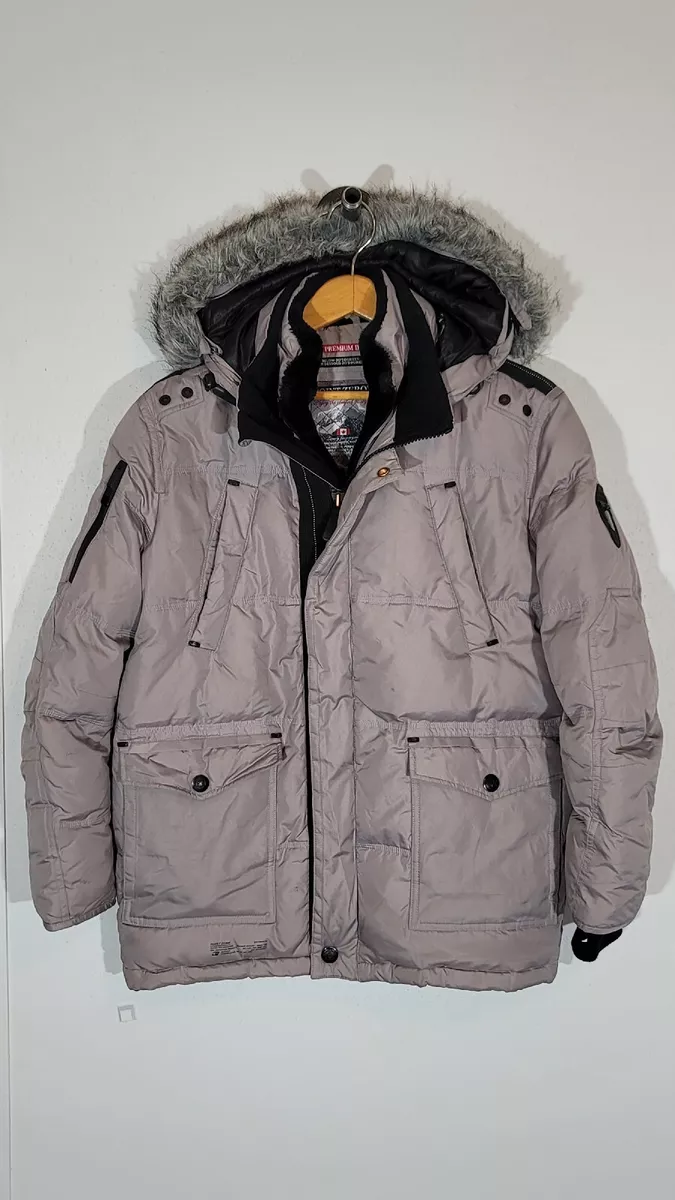 LOUIS VUITTON Hooded Goose Down Jacket Puffer Women's size 40