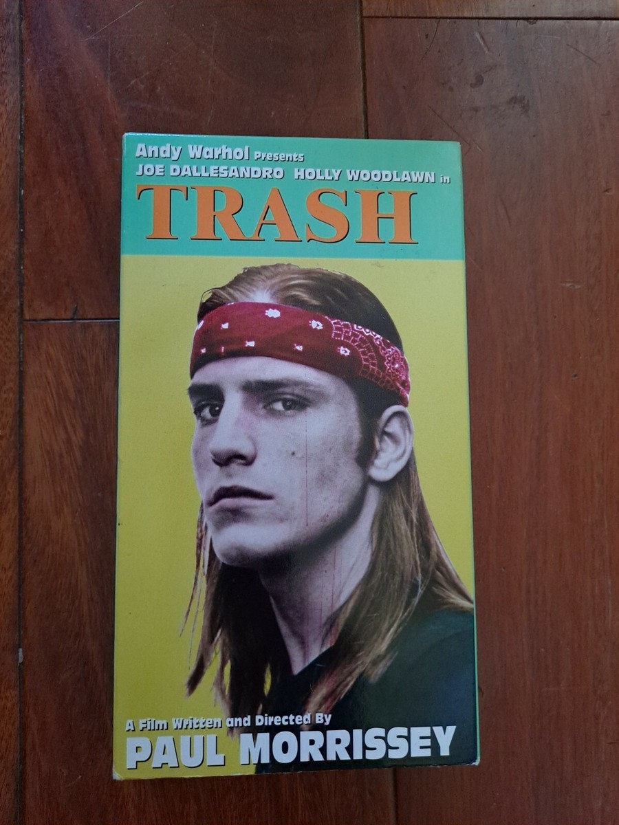 Trash - (1988, VHS) - Andy Warhol Presents - A Paul