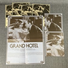 GRANT HOTEL Movie Posters 21.5"x 17" Greta Garbo , John Barymore