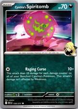 Cynthia's Spiritomb 133/217 Uncommon Ascended Heroes Pokemon Near Mint