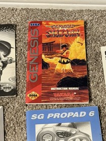 SEGA Manual Lot Of 10 (Game Gear, Genesis 32X, Promo Catalog, Console Paperwork)