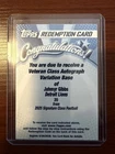 2025 Topps Signature Jahmyr Gibbs Veteran Class Autographs (RAW)