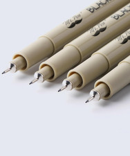 - Black Fineliners 0.25mm 4 Pack Bible Pens No Bleed Fine Tip Ultra