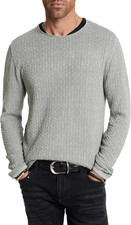 John Varvatos Mens Riley Crew