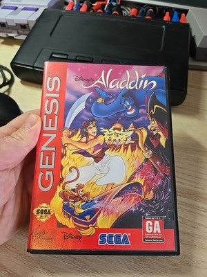 Disney's Aladdin (Sega Genesis, 1993) - No Manual 