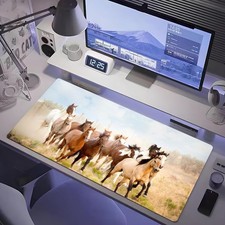 40 90cmThousand Horses Galloping Mouse Pad 47.24 23.62inch Personalized Design X