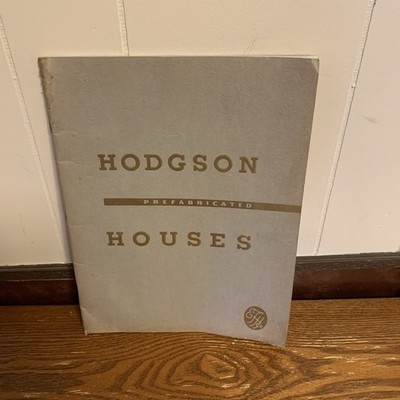1939 Architecture Hodgson Prefabricated Houses catalog 48 pages #E2
