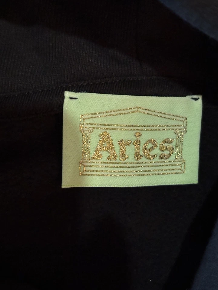 Свитер с капюшоном Aries - черный размер XS - Изображение 2 из 4