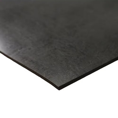 General Purpose Black 0.25 In. X 24 In. X 36 In. Rubber Sheet 60A