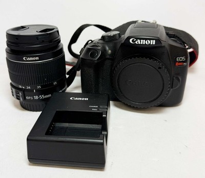 Canon EOS Rebel T6 DSLR Camera + Zoom Lens EF-S 18-55mm f/3.5-5.6 *12990 Clicks