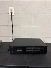 Nakamichi CR-4A Stereo Direct Drive Discrete Head Cassette Tape Deck Working