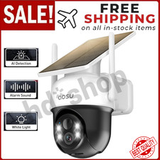 Solar Camera Security Outdoor-100 Wire-Free Security Cameras Wireless Outdoor