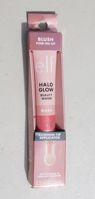NEW elf HALO GLOW Blush Beauty Wand Liquid PINK-ME-UP