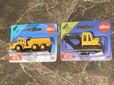 Siku 0801 Excavator + 1069 Dumper vehicles NEW	