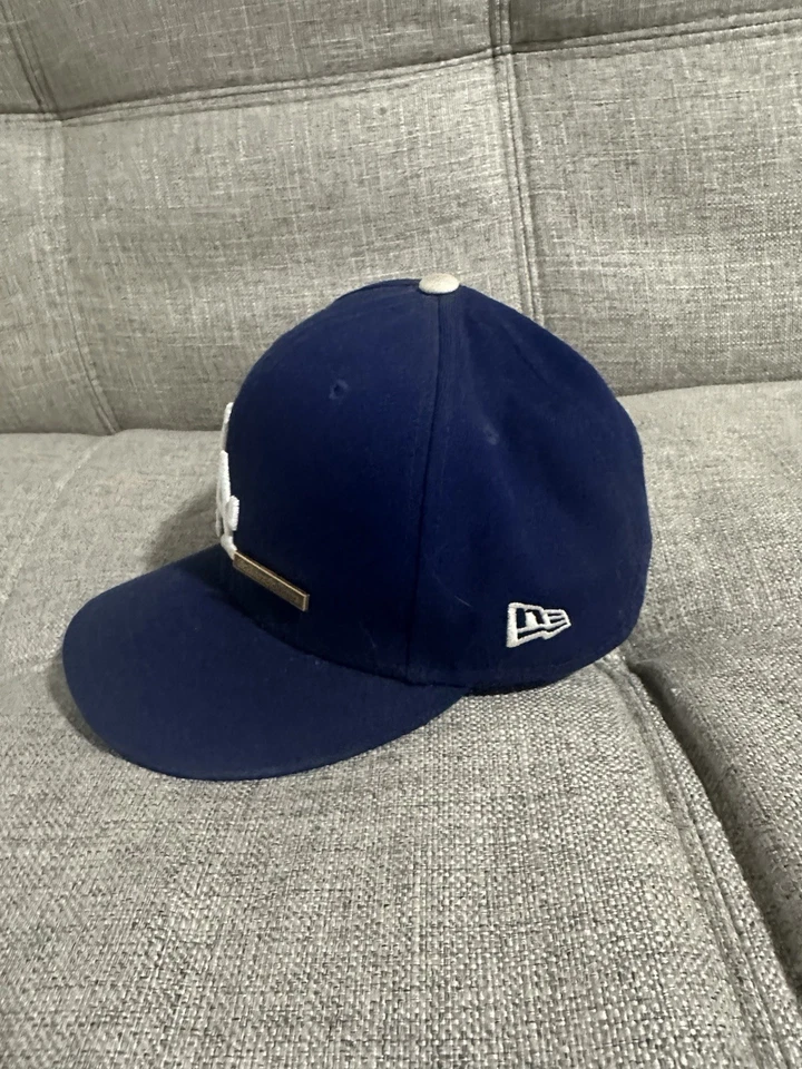 Gorra de béisbol New Era 59Fifty postemporada 2020 de los Dodgers de Los Ángeles 7 Foto 3 de 4