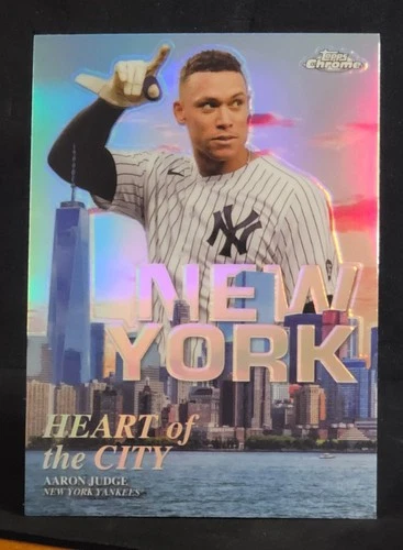 2022 Topps Chrome - Heart of the City Aaron Judge #HOC-13