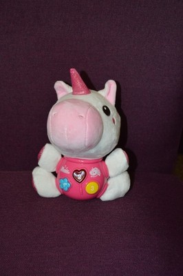Vanmor iPlay iLearn Baby Unicorn Musical Toys Light Sound 0-18 mos 7'' F9