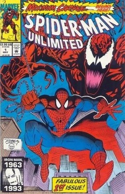 Spider-Man Unlimited (1993) #   1 (7.0-FVF) Maximum Carnage, 1st Shriek 1993