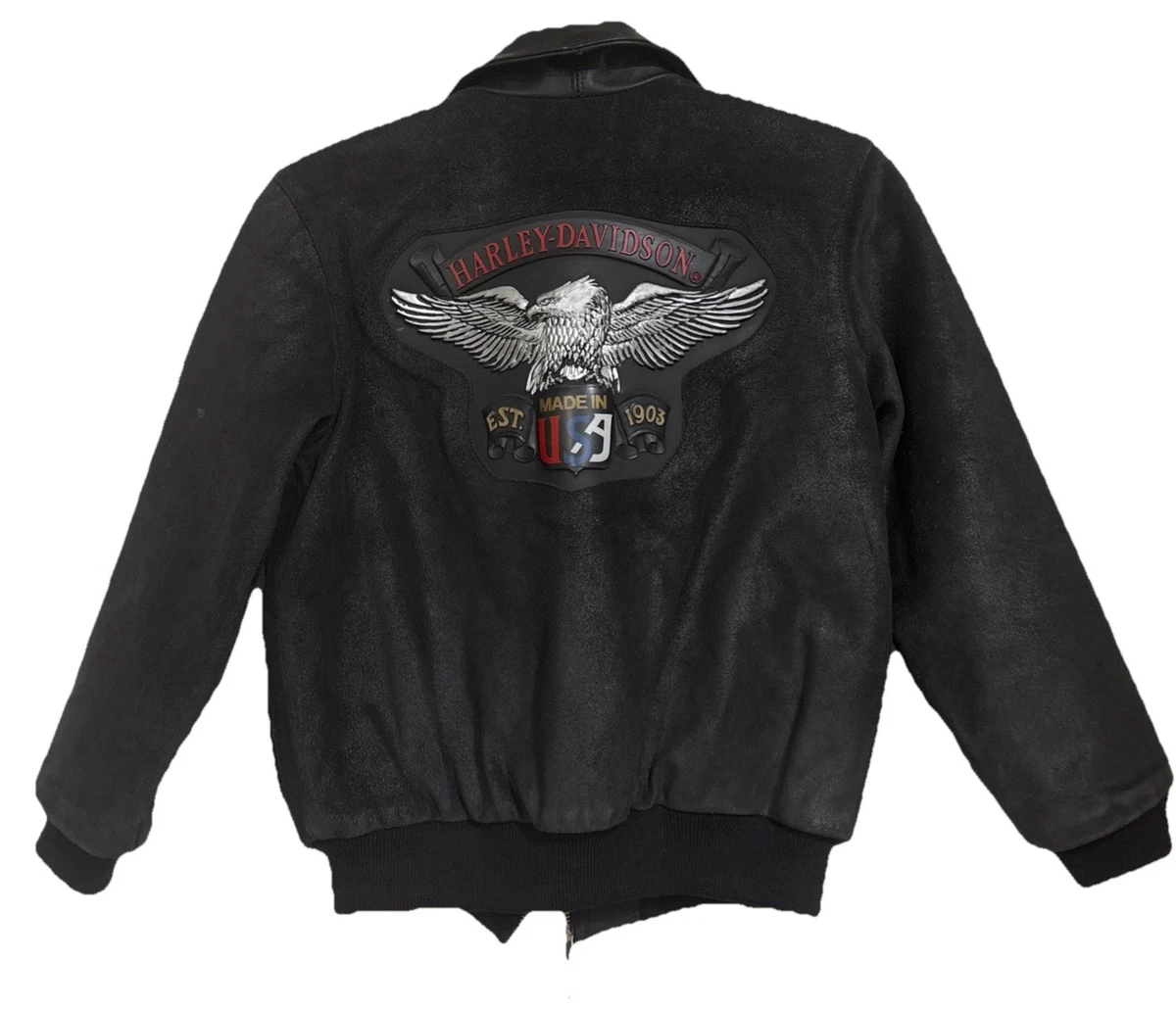 Harley-Davidson Regular Size Coats, Jackets & Vests Suede Outer