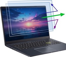 2 Pack 16 Inch Anti Blue Light Laptop Screen Protector, Reduce Eye Strain