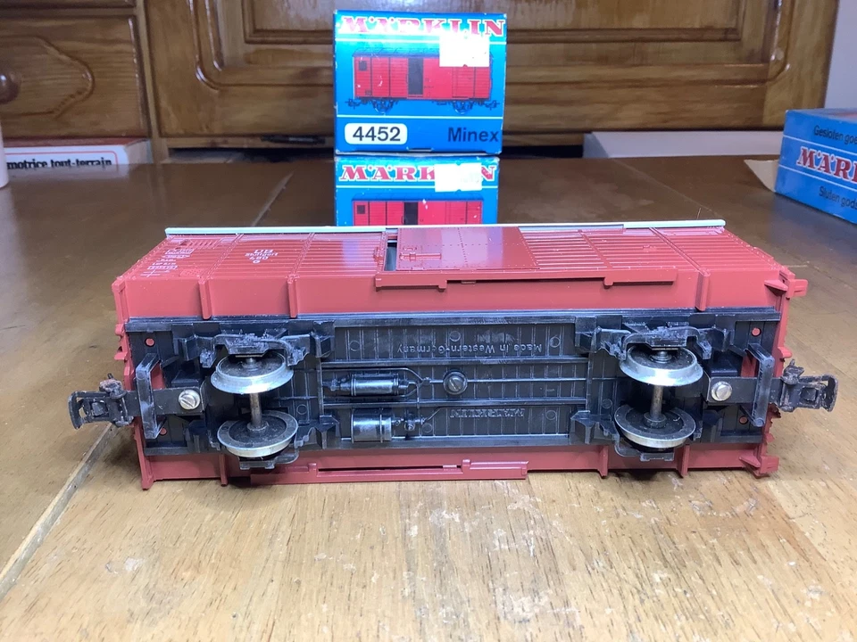 Marklin Minex 4452 0/HO Narrow Gauge DB Box Car - Image 3 of 3