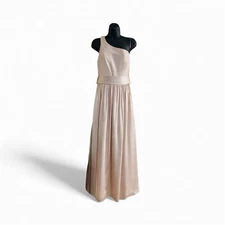 White by Vera Wang Women’s One Shoulder Blush Gown Size 8