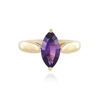 Cavill Ring Damen Sambia Amethyst 1,41Ct Gold 925 Sterling Silber- Echtschmuck
