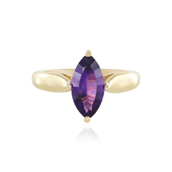 Cavill Ring Damen Sambia Amethyst 1,41Ct Gold 925 Sterling Silber- Echtschmuck-image