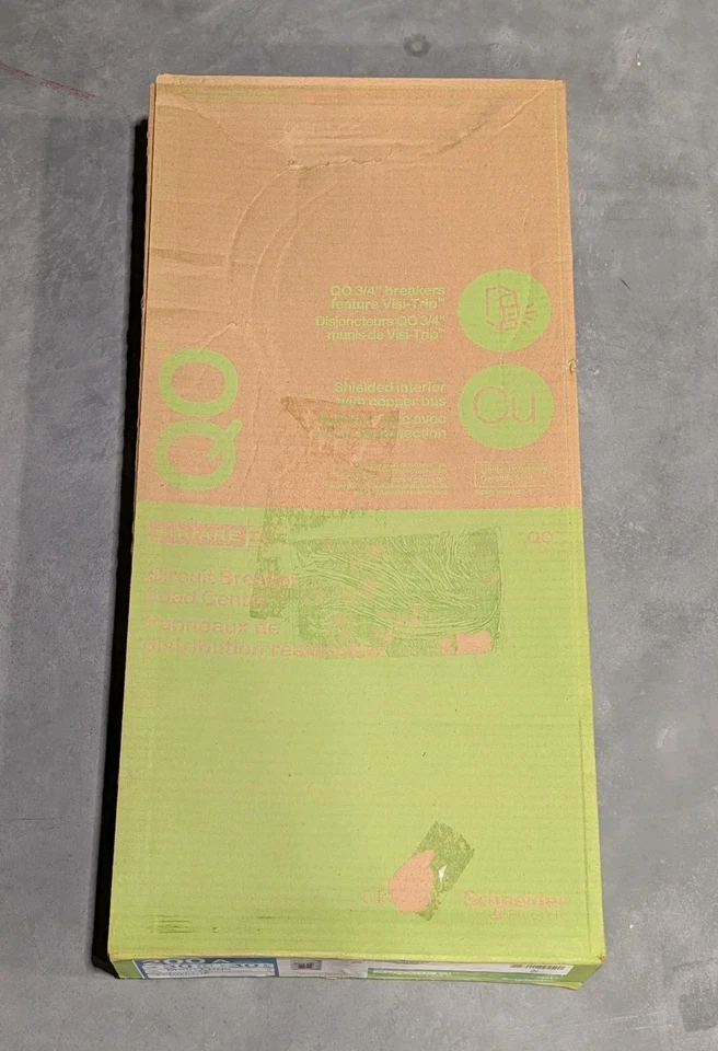 SQUARE D QO330L200G 负载中心,200A,凸耳,3 相,30 空间 1D407 — 第 3/4 张图片