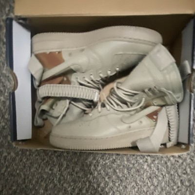 Nike Air Force 1 Jester XX Triple White High Top Women's Sneakers AO1220-101