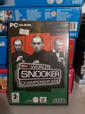 WORLD SNOOKER CHAMPIONSHP 2005 GIOCO PER PC PRODOTTO ITALIANO NUOVO