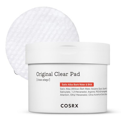COSRX BHA Toner Pads, 70 Sheets, Exfoliating Pads 70 Count (Pack of 1), Bha 