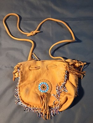 handmade leather bag