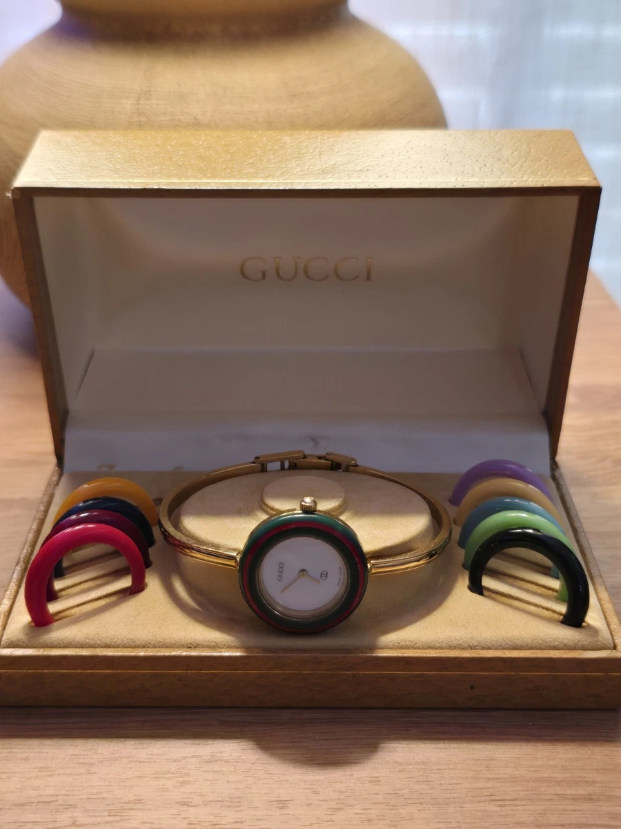 Gucci Bangle Round Wristwatches for sale | eBay