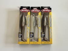 Lot of 3 NEW Berkley Powerbait Cullshad 8 Swimbait