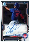2021 1st Bowman Chrome Prospect Autographs Auto CPA-YP Yohendrick Pinango