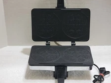 Vintage Villaware Krumkake Baker Model 3900 Scandinavian Cookie Pizzelle Maker