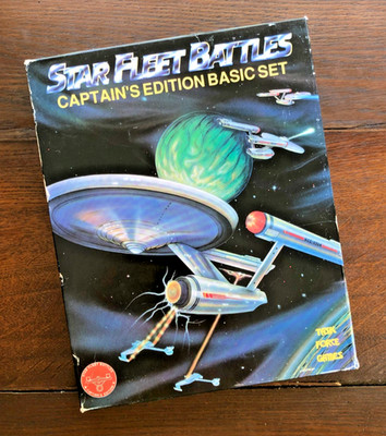 *Incomplete* Star Fleet Battles Captains Edition Basic Set Task Force Games