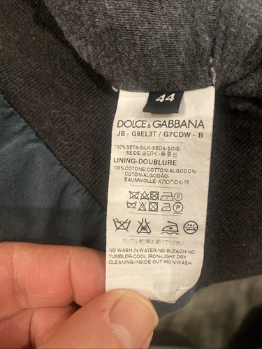 Dolce Gabbana Incredible 100% Mulberry Silk PLAYBOY Printed Hoodie IT44 Size S - Picture 8 of 10